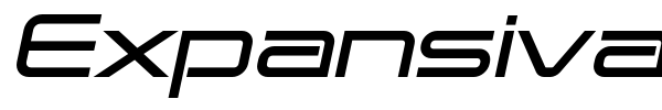 Expansiva font preview